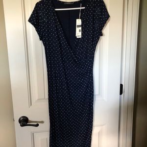 Esprit polka dot dress NWT